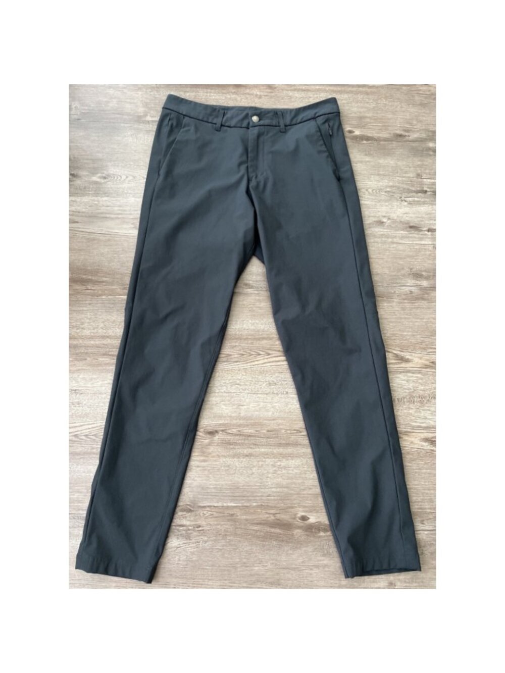 Lululemon Commission Pant Mens 32x30‎ Gray Slim Fit Warpstreme